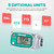 GRYVOZE 3/4 Inch Digital Turbine Fuel Flow Meter, 0.8-13.2 GPM Inline NPT Thread Flowmeter for Water, Diesel, Gas Oil, Kerosene, Methanol, and Other Liquids - Supports Gallon, QTS, PTS, L, m³