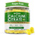 Calcium Citrate Gummies 1200mg with Vitamin D3 K2, Sugar Free, Vegan,60 Cts