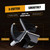 5Pc Forstner Drill Bit,1-3/4",2",2-1/8",2-1/2",3" Triple Flute Tungsten
