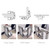 Fence Gate Hinges，Heavy Duty Steel Frame Hinges,180 Degree Open,Weld onto The Gate or Screw mounting，Max Load 660LB for Swing Door Gate（2 Pack） (660lb)