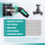 IBC Tote Adapter 2"Cam Lock IBC Tote Fitting 275-330 Gallon IBC Tank Adapter with 135 Degree 3/4"GHT Heavy Duty Plastic Garden Hose Elbow Valve IBC Tote Valve for Garden Hose