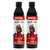 Nonna Pia’s Strawberry Fig Balsamic Glaze - Slow Infused Fruit-Flavor - IGP Certified Balsamic Vinegar of Modena - Perfect for Salads, Seafood & Desserts - Non-GMO, Gluten-Free - 8.45oz (Pack of 2)