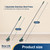Yocada Moss Remover - Crevice Cleaning Tool, Moss Brush, Wire Metal Brush