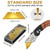 Vickay 30 Pack Box Cutter Blades, SK2 Utility Knife Blades, Razor Blades