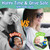Innofans Baby Car Seat Ocean Animals Toys - Kick and Play Double Sided Infant Car Seat Toys with Plush Toys, Mirror, Teether for Baby Travel Activities, Christmas Birthday Gifts Newborn Infant Toy