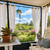 Outdoor Tension Rods No Drilling Curtain Patio Shower Bathroom Curtain Rod Windows Heavy Duty 30-120 Inch Adjustable 1.1 Inch Diameter Thick Spring No Rust