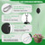 4 Pack Heavy Duty Plant Pulley, Retractable Plant Hanger with Steel Rope