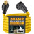 Tellegloww 10ft Nema L14-30 P to 14-50 R Generator to Ev Adapter Cord