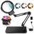 30X 10X Large Magnifying Glass with Light and Stand,Lighted Magnifier