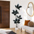 AQUGQ Artificial Rubber Tree 6FT Tall Faux Plants Indoor Artificial Trees Potted - Fake Tree with White Planter Large Floor Plant for Home Office Room Outdoor Decor
