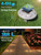 VOLISUN Solar Driveway & Deck Lights 12 Pack Dock Marine Ground LED Lights