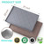 SIKADEER Waterproof Under Sink Mat 31" x 22" Kitchen Cabinet Liner Silicone