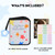 Xfveiwoo My First Baby Photo Album, 21 4x6 Photos, Soft Cloth, Black