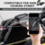 4 Point Docking Hardware Cover for Harley Touring Electra Glide Road King Road Glide Street Glide 2009-2025 | Detachable Docking Magnet Caps (Black)