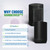 Black 600D Weatherproof Speaker Cover Custom Fit for Sonos Move Bluetooth Speaker with SoundFlap