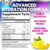 Hydration Electrolyte Gummies - Daily Liquid Replenisher Gummy - Advanced Electrolyte Multiplier with Calcium, Minerals, Potassium & Real Salt, Tasty Lemon Flavor Hydration Electrolytes - 60 Gummies