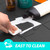 SIKADEER Waterproof Under Sink Mat 40" x 22" Silicone Mat Cabinet Protector