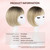 LEEONS Hair Topper for Women, 10 Inch Short Bob with Bangs, 6.5 x 6.5 Inch Large Base, Medium-Thick Density Synthetic Hairpiece for Thinning Crown, Blonde Blend with Dark Brown Root