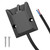 RVMARINEPAT Wired Toggle Switch 12V 30A Heavy Duty Waterproof Toggle Switch SPST ON/Off 2 Pin Latching Rocker Switch with 2ft Wire for Marine, RV, Automotive, Boat Electrical Systems