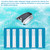 GYQ 6 PCS Pool Skimmer Extended Legs for Betta Skimmer Parts