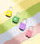 eLinkSmart Purple Fingerprint Padlock, Gym Locker Lock with Bluetooth App