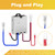 125/250V 24A Soft Start Module with Pre-Wiring, Soft Start Relay
