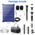 Biling 12W Solar Pond Pump Dry-Run Protection Quiet Fountain Pump Bird Bath