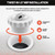 Swimables 1.5 Inch MIP Threaded Directional Fitting Hydrostream Pool Jet Nozzles | Compatible With Hayward Pool Return Jet SP1419A & Pool Jet Eyeball Replacement | Slotted Eyeball Fitting