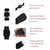 unilabo Rubber Watch Band Compatible for Bell & Ross B&R BR-01 BR01 BR-03 BR03 BR0392/BR-03-92/BR03-92 Diver Silicone Strap Replacement for men and women wirst watchband (Silver Buckle)