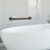 Tesuchan 16 Inch Grab Bars for Wall Oil Brown