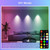 FTL PAR20 LED Bulbs Color Changing Light Bulbs with Remote Control, Dimmable RGB Colored Bulbs 2700K-6000K 7W 60W Equivalent, Timer,30 Colors, Flood Light for Track Recessed Lighting, 6-Pack