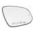 Right Heated Blind Spot Mirror Glass for Toyota Highlander 2014-19, 2-Pin