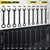 LEONTOOL Mini Wrench Set Metric and SAE 20 PCS, 4-11mm & 5/32"-7/16", Black