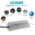 LED Driver Waterproof IP67 Power Supply 150W 12V DC 12.5a Transformer thinner and Durable with US 3-Prong Plug Plate for Outdoor Use