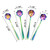 Flower Spoon Set-8pcs DGQ Teaspoon Coffee Spoon Creative Stirring Tea spoon