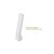 Bostitch Office KT-VLED1810-WHITE Powered Rechargeable Battery LED Desk Lamp, 3 Color Temperatures, Flip Open, White
