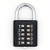 MIONI 10 Digit Push Button Combination Padlock, 5 Digit Locking Mechanism, Black