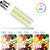 DiCUNO 5W E12 LED Bulbs, 50W Equivalent Daylight White 6000K, 550LM, 6-Pack