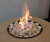 HMB 24 Pcs White Stone-Like Ceramic Pebble for Gas Fireplace Stove Gas firepit