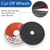 WFLNHB 50 Pack 6 Inch Cut Off Wheels 6 x .045 x 7/8 Inch