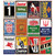 12 Pieces Gas and Oil Tin Signs, Retro Vintage Metal Sign for Home Man Cave Garage, 8x12 Inch/20x30cm