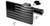 MULL USA Black Metal Flag Trailer Hitch Cover for 2" Receivers (with Locking Pin)