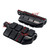 WOWTK Rear Passenger Footpegs Foot Rests Pedal Mount for Sportster 14-22
