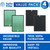 Fette Filter - Air Purifier Replacement Set Compatible with BioGS 2.0 Filter Kit for Model SPA-550A and SPA-625A Contains 1 Hepa Filter & 1 Carbon Filter
