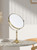 Nicesail Tabletop Makeup Mirror Magnifying Vanity Mirror 10X Antique Bronze