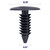 MAMIKO100 Pcs Plastic Fastener Push Pins Universal