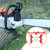 Mtanlo Dual Felling Dog Bumper Spikes Chain Catcher Set for Stihl 024 026 MS240 MS260 029 039 034 036 038 MS290 MS390 MS310 MS311 MS391 MS271 MS291 Chainaw Powder Coated Needed Modification