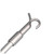 Draw Rod for Cordless Windows Blinds and Shades, Easy to Pull The Window Shades Down and Up, Metal Rod,- from 13" to 24"