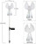 2 Pack Solar Powered Angel for Cemetery Decorations,Garden Stake Light Multi-Color Changing LED Waterproof Lawn Decorative Light for Garden Yard Patio Cemetery Grave Decorations