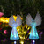 2 Pack Solar Powered Angel for Cemetery Decorations,Garden Stake Light Multi-Color Changing LED Waterproof Lawn Decorative Light for Garden Yard Patio Cemetery Grave Decorations